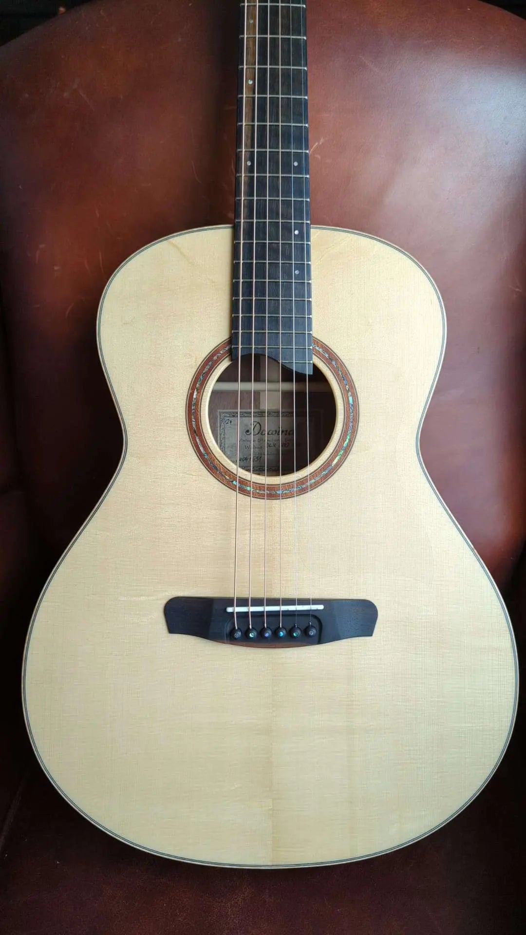 Dowina Walnut OMG Deluxe (Torrified Semi - Gloss Swiss Moon Spruce) - Richards Guitars Of Stratford Upon Avon