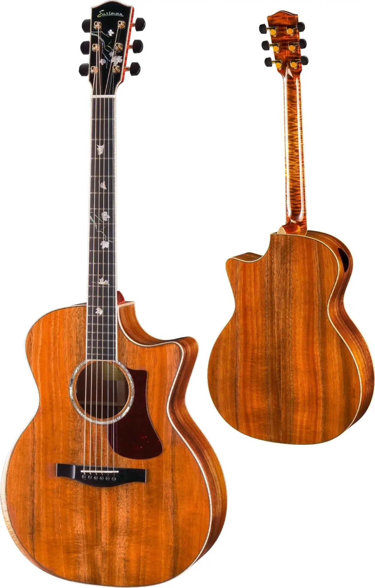 Eastman AC622CE KOA LTD (Price inc. Custom Pro Setup Package) - Richards Guitars Of Stratford Upon Avon