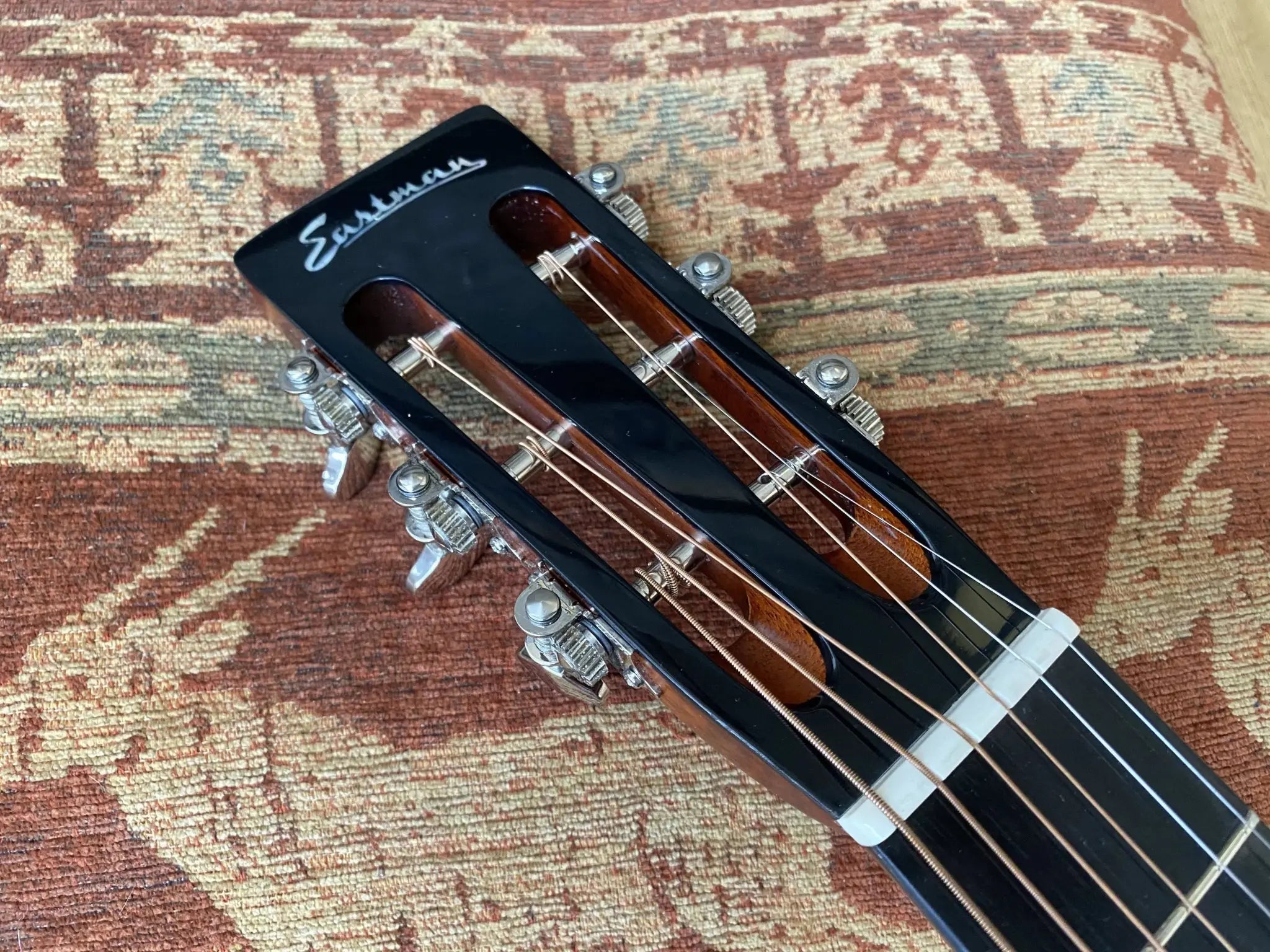 Eastman E10 OO TC Parlor Acoustic (Price inc. Custom Pro Setup Package) - Richards Guitars Of Stratford Upon Avon