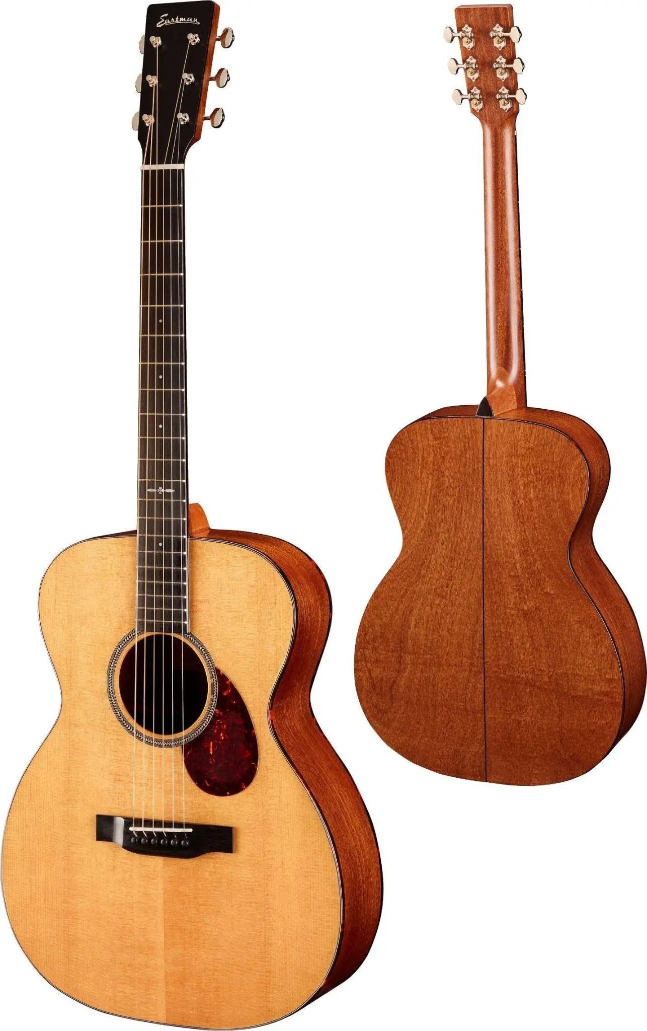 Eastman E1OM - SPECIAL, natural, Acoustic Guitar (Price inc. Custom Pro Setup Package) - Richards Guitars Of Stratford Upon Avon