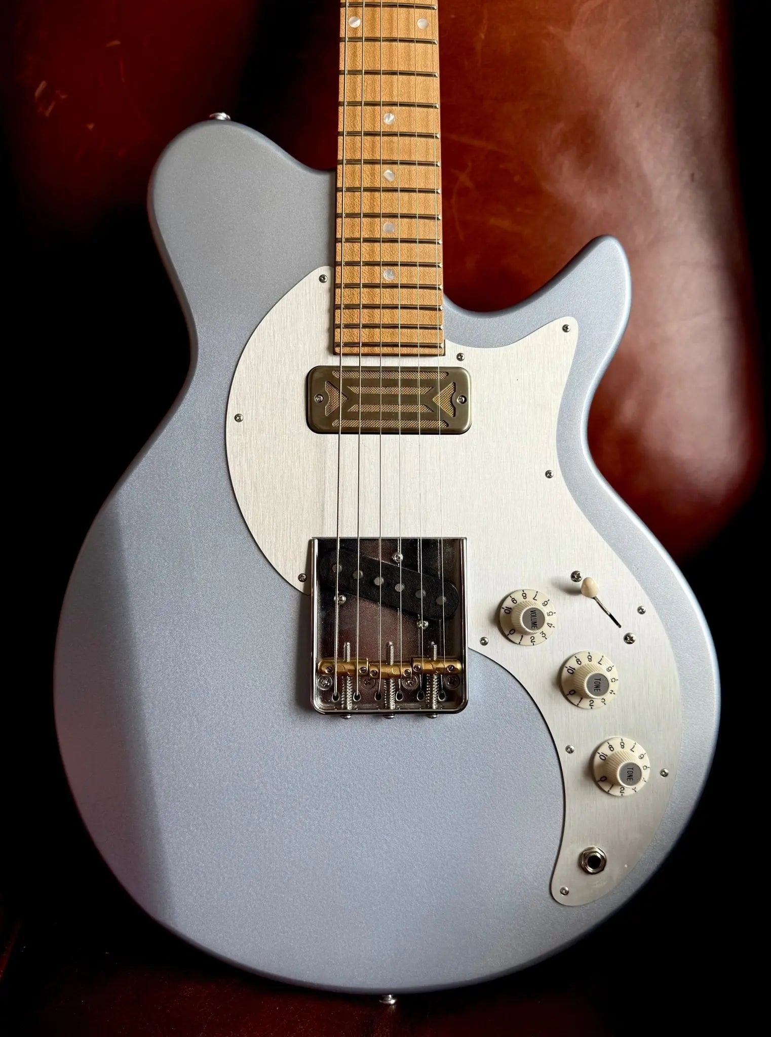Eastman Fullertone SC52 Ice Blue Metalic (Price inc. Custom Pro Setup Package) - Richards Guitars Of Stratford Upon Avon