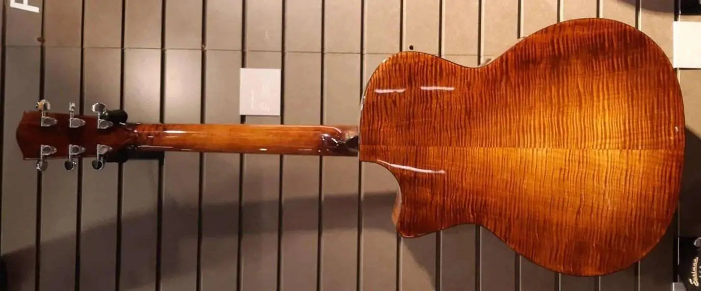 Eastman PCH3 GACE NATURAL Electro Acoustic With Flame Maple Back & Sides (Price inc. Custom Pro Setup Package) - Richards Guitars Of Stratford Upon Avon