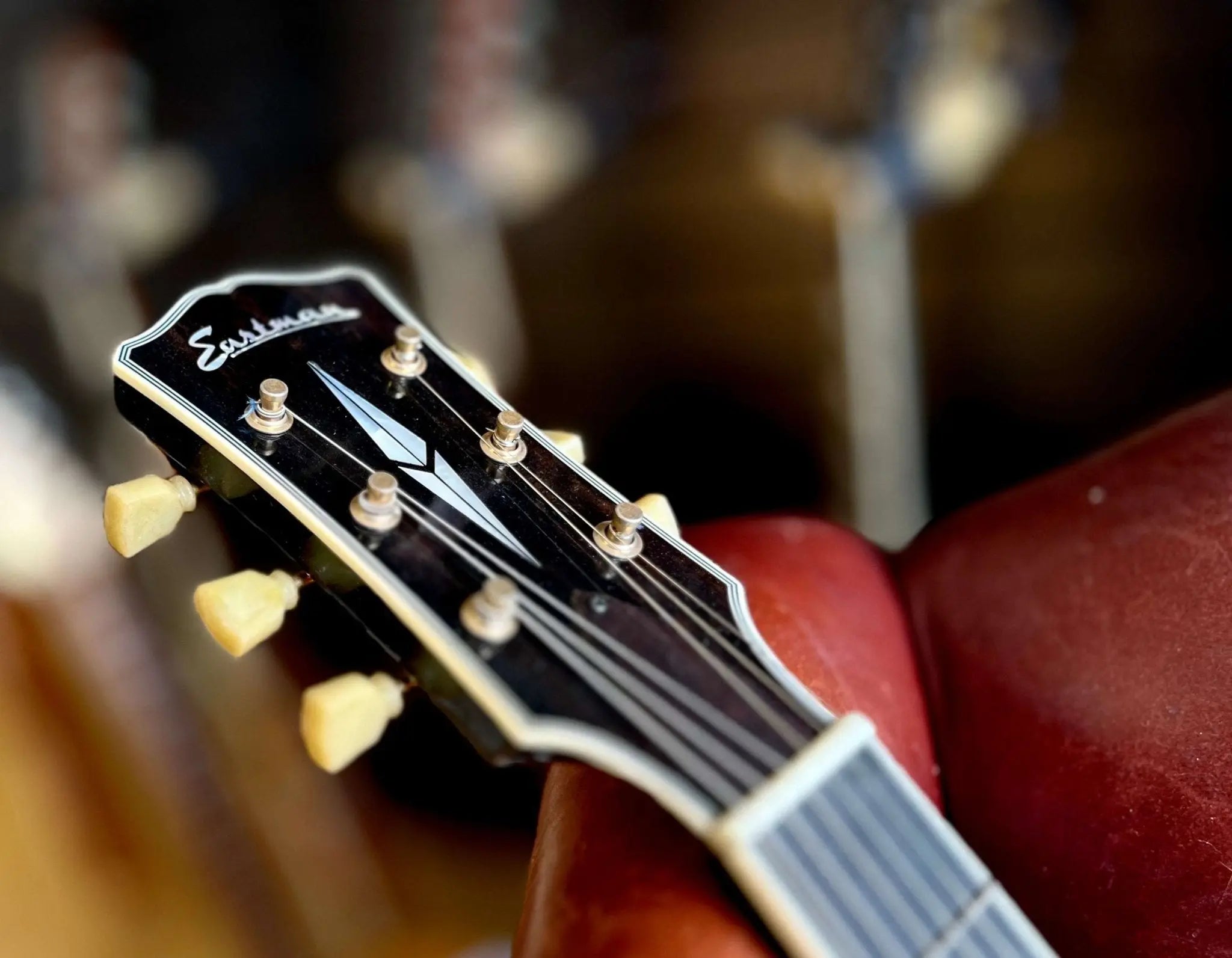 Eastman SB57/V BK (Price inc. Custom Pro Setup Package) - Richards Guitars Of Stratford Upon Avon