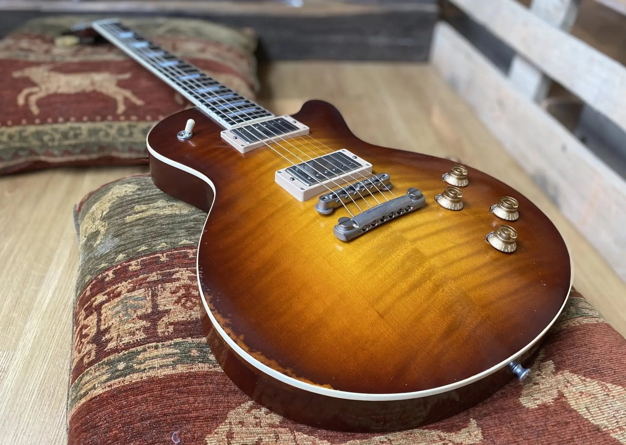 Eastman SB59/v GB Left Handed (Price inc. Custom Pro Setup Package) - Richards Guitars Of Stratford Upon Avon