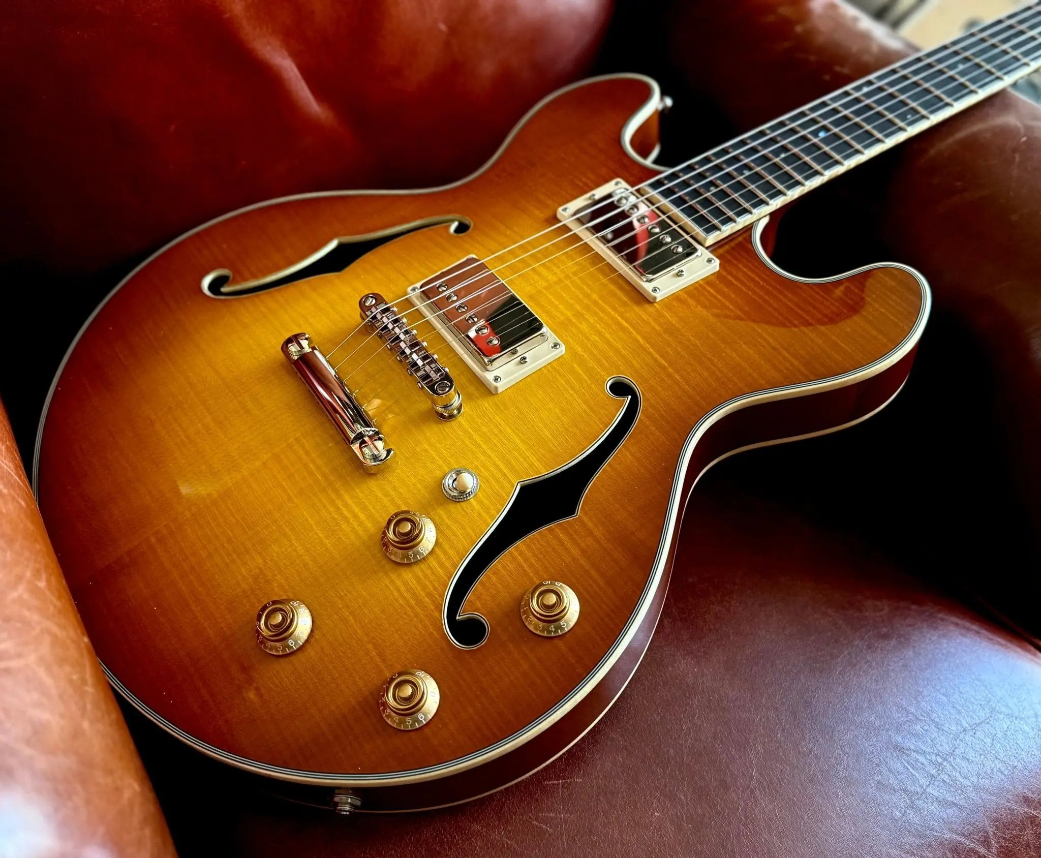 Eastman T185MX Electric Guitar (Price inc. Custom Pro Setup Package) - Richards Guitars Of Stratford Upon Avon