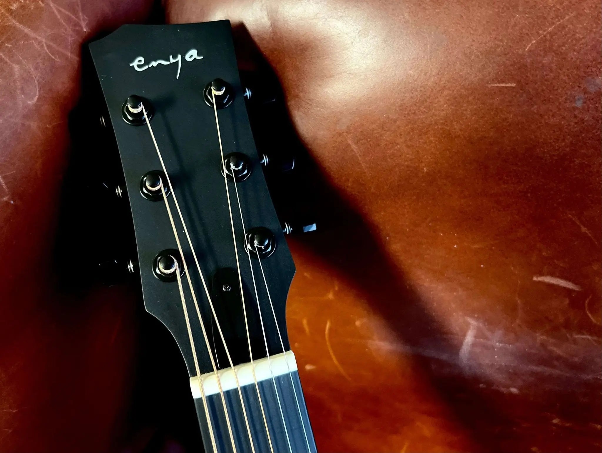 Enya EA - X1 PRO Sunbrust,41" Solid Spruce with Rosewood HPL Guitar+ Gig Bag+Accessories(String+Capo+ Pick+Strap+Wrench+ Cleaning Cloth) - Richards Guitars Of Stratford Upon Avon