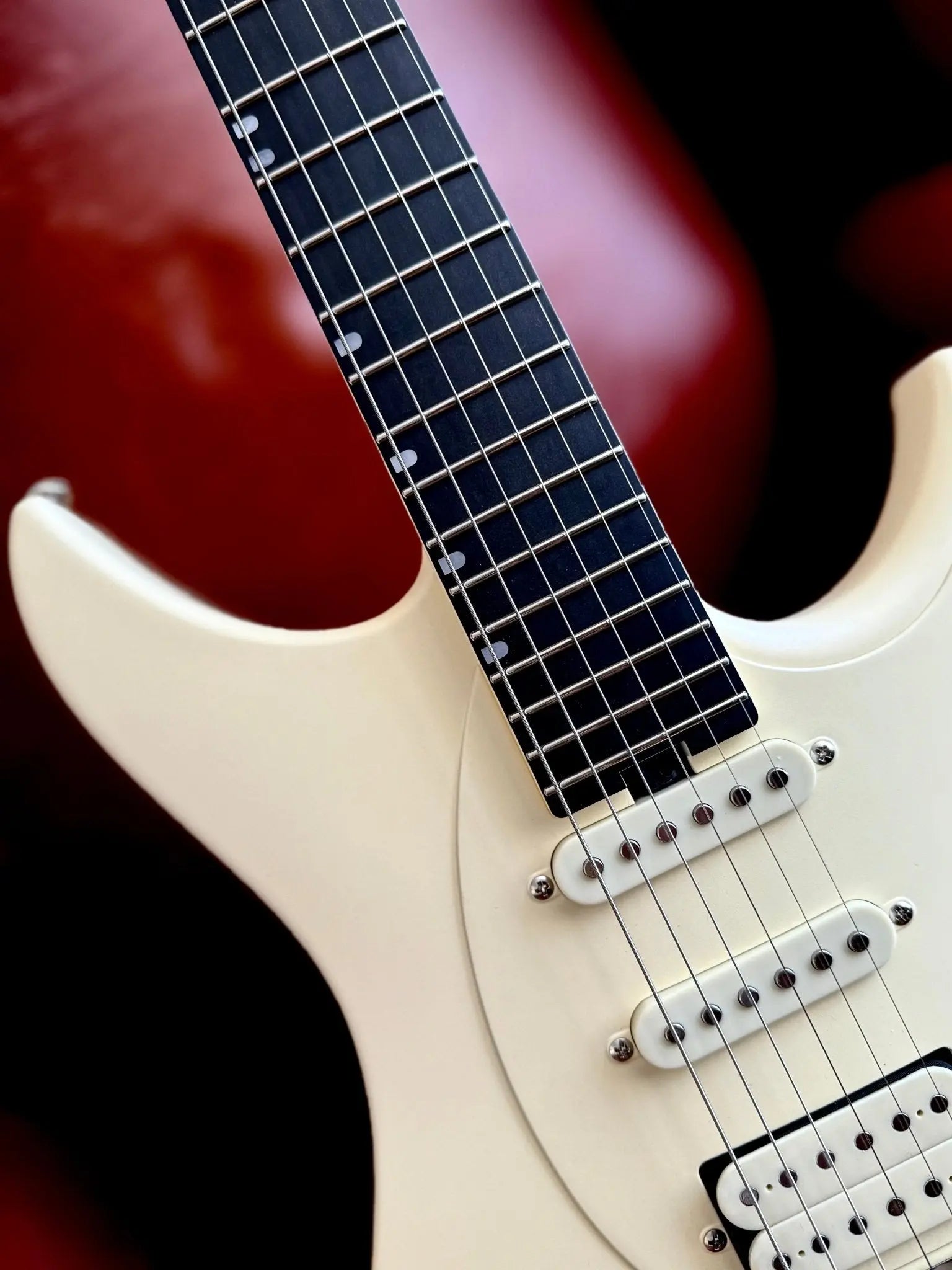 Enya Inspire Electric Smart Guitar in White - Richards Guitars Of Stratford Upon Avon