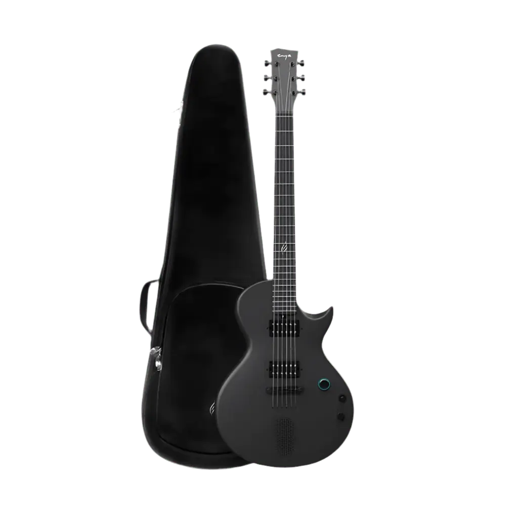 Enya Nova Go Sonic Black, Electric Guitar (Guitar with case and accessories) - Richards Guitars Of Stratford Upon Avon