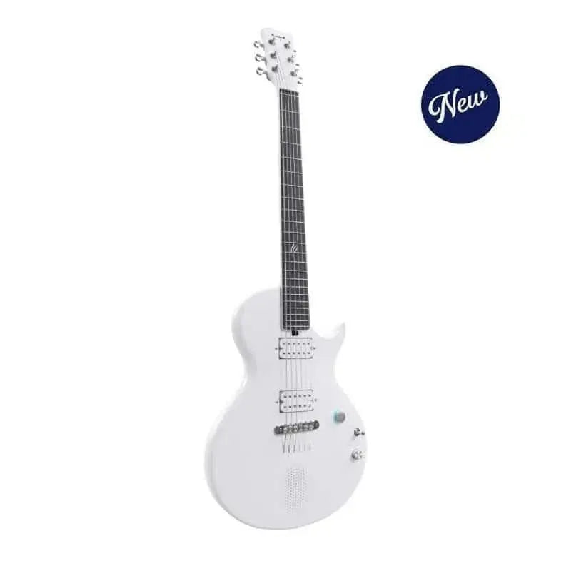 Enya Nova Go Sonic White Electric Guitar Guitar with case and accessories - Richards Guitars Of Stratford Upon Avon