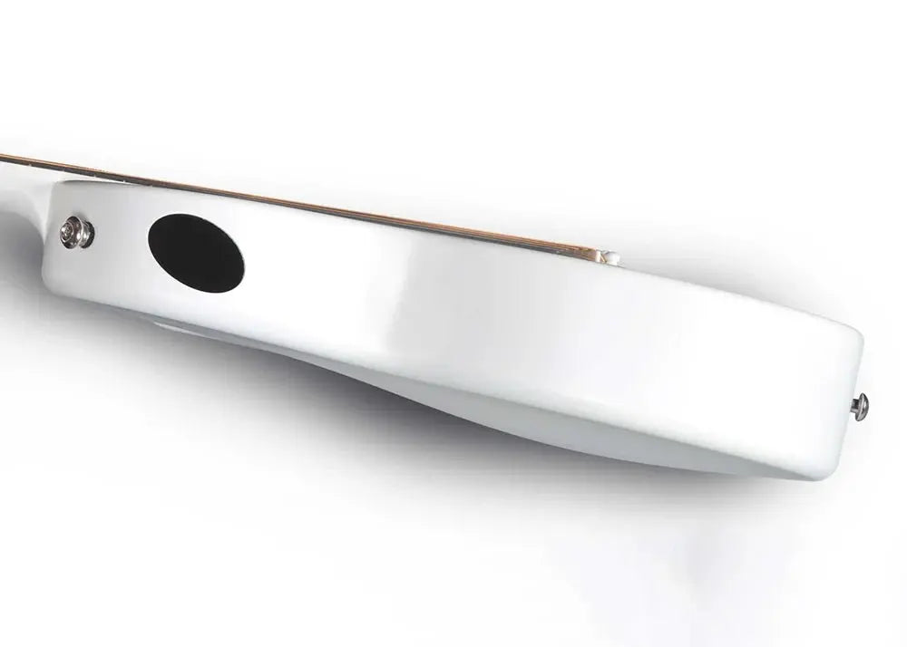 Enya NOVA GO/SP1 White Nova Go Carbo fibre electro guitar with Bluetooth - Richards Guitars Of Stratford Upon Avon