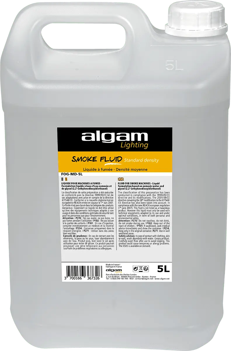 EUROSMOKE CLASSIC - MEDIUM DENSITY - 5L - Richards Guitars Of Stratford Upon Avon