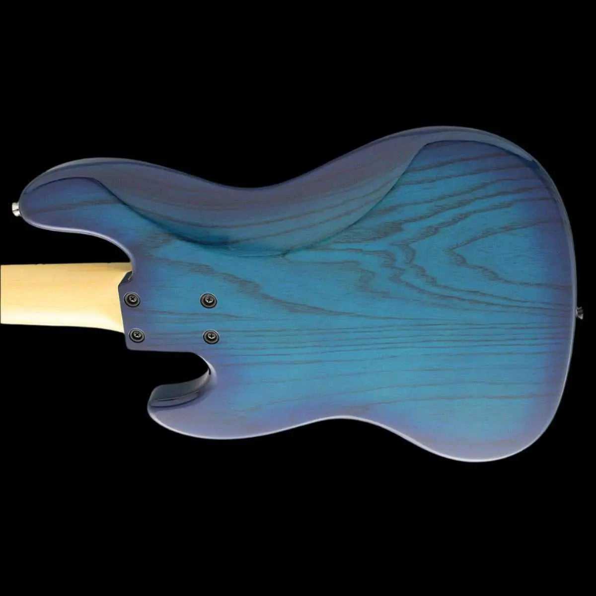 FGN Guitars Neoclassic JB 100M Ash 5 String SBB See Thru Blue Burst - Richards Guitars Of Stratford Upon Avon