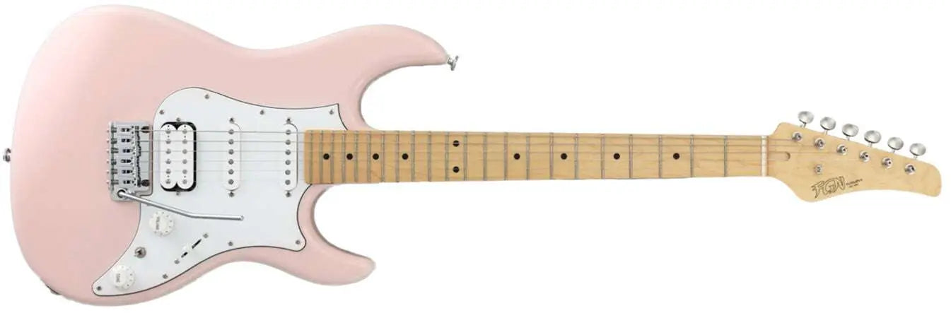 FGN J Standard Odyssey JOS2TDM, Shell Pink With Gig Bag - Richards Guitars Of Stratford Upon Avon