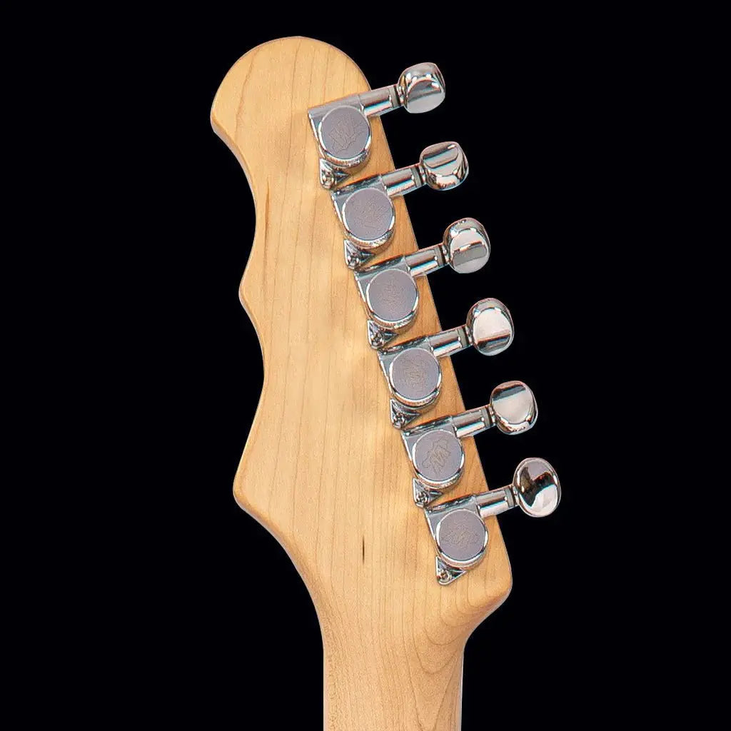 FRET KING CORONA CLASSIC GUITAR - ARCTIC WHITE (Includes Our £85 Pro Setup Free) - Richards Guitars Of Stratford Upon Avon