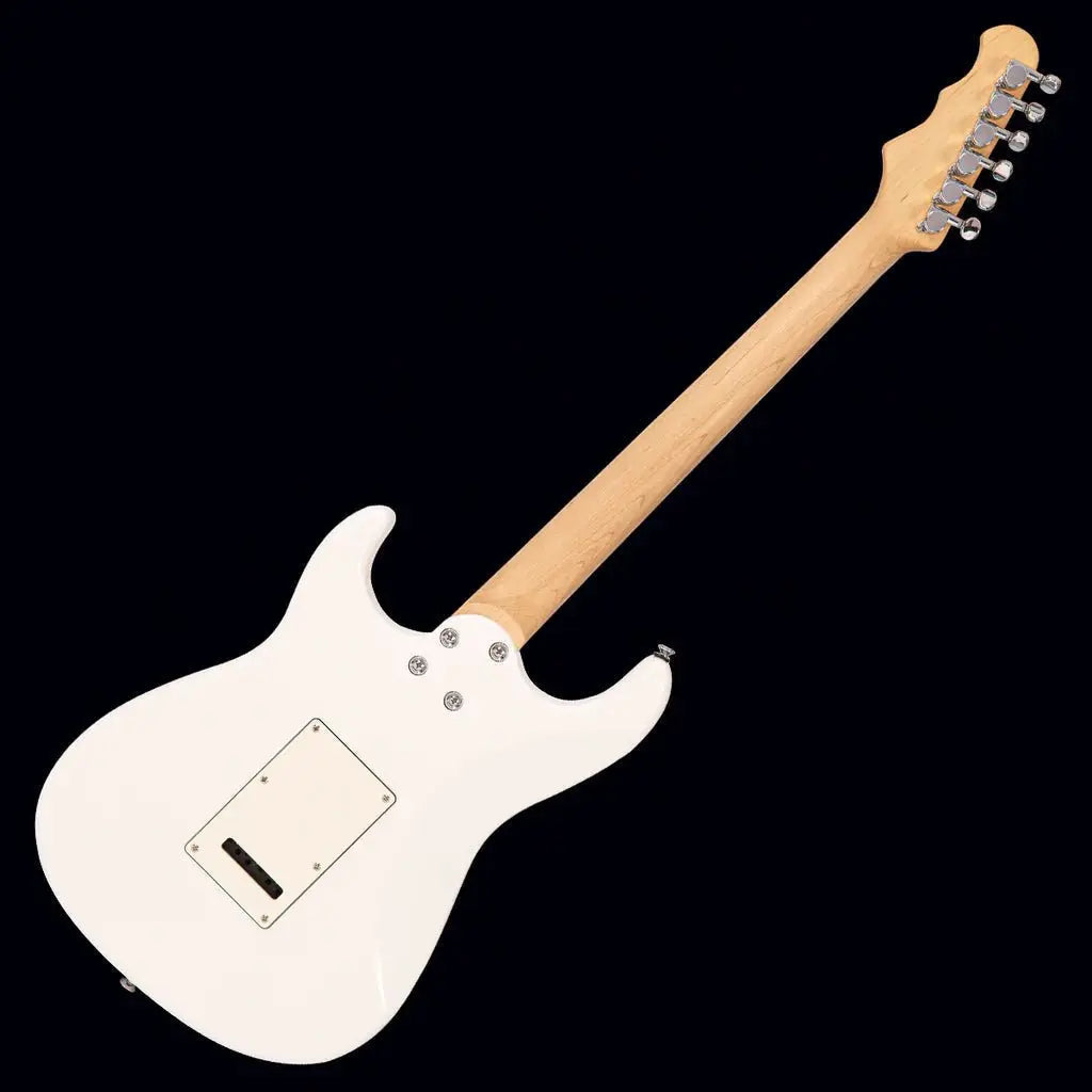 FRET KING CORONA CLASSIC GUITAR - ARCTIC WHITE (Includes Our £85 Pro Setup Free) - Richards Guitars Of Stratford Upon Avon