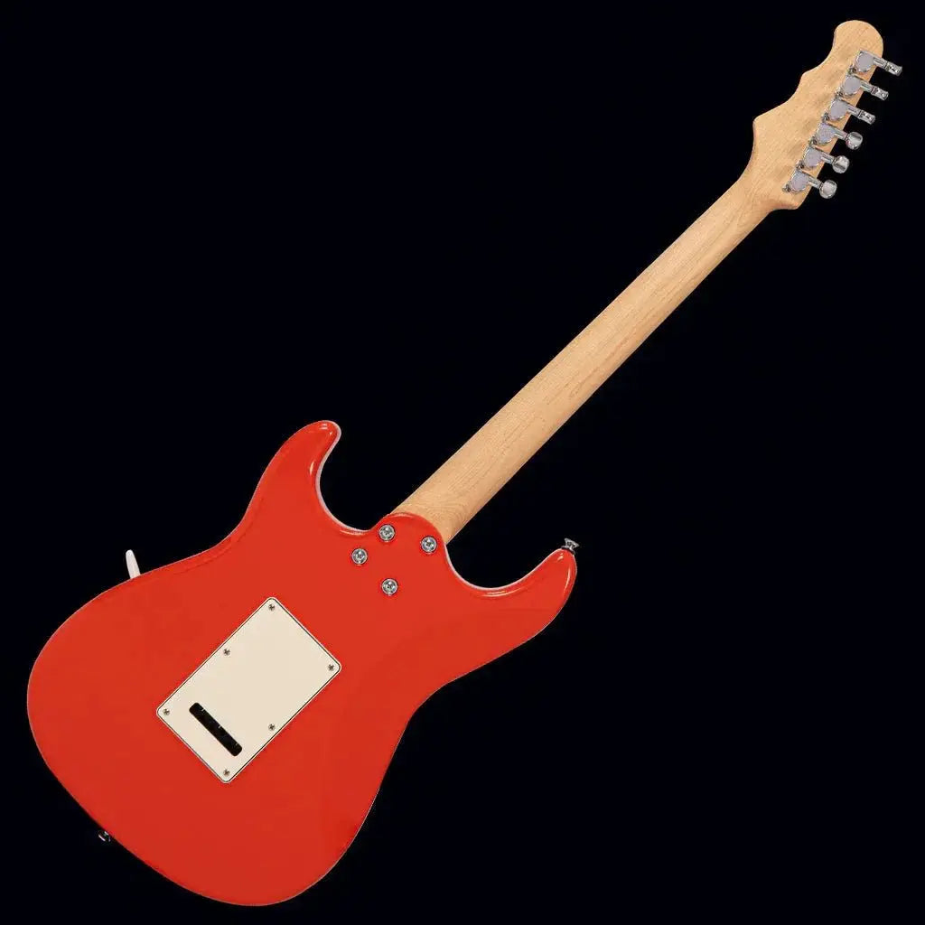 FRET KING CORONA CLASSIC GUITAR - FIRENZA RED (Includes Our £85 Pro Setup Free) - Richards Guitars Of Stratford Upon Avon