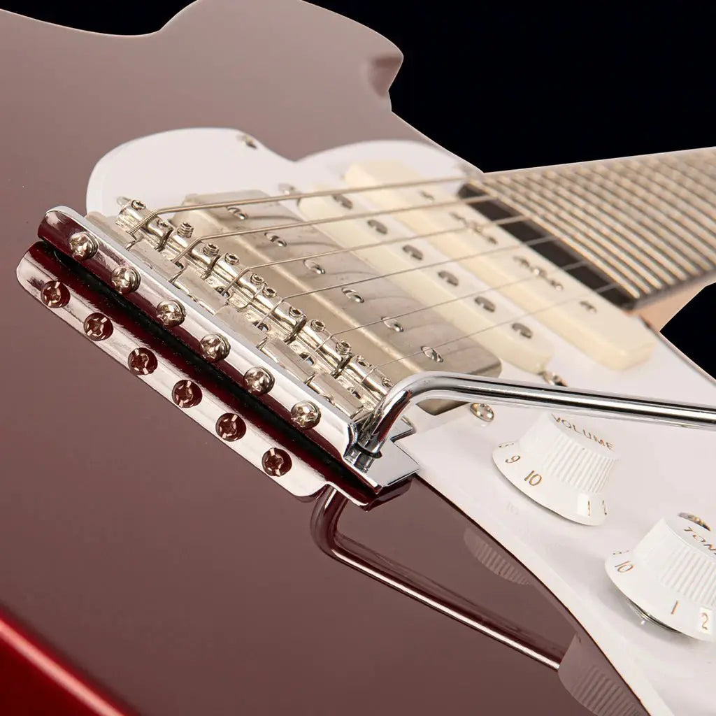 FRET KING CORONA CUSTOM GUITAR - CANDY APPLE RED (Includes Our £85 Pro Setup Free) - Richards Guitars Of Stratford Upon Avon