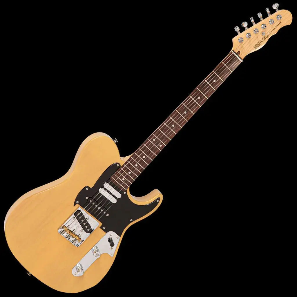 FRET KING COUNTRY SQUIRE MUSIC ROW - BUTTERSCOTCH (Includes Our £85 Pro Setup Free) - Richards Guitars Of Stratford Upon Avon