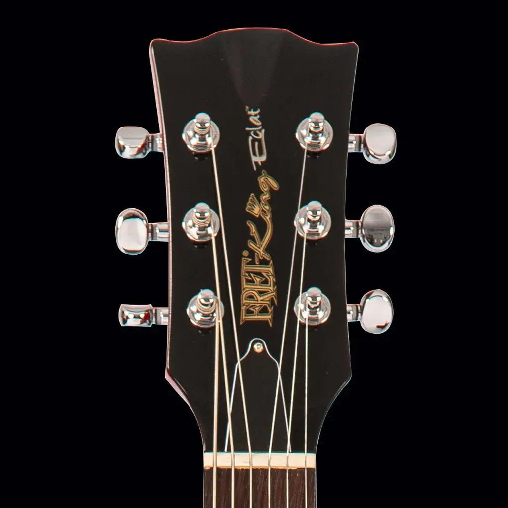 FRET KING ECLAT STANDARD GUITAR - CHERRY RED (Includes Our £85 Pro Setup Free) - Richards Guitars Of Stratford Upon Avon