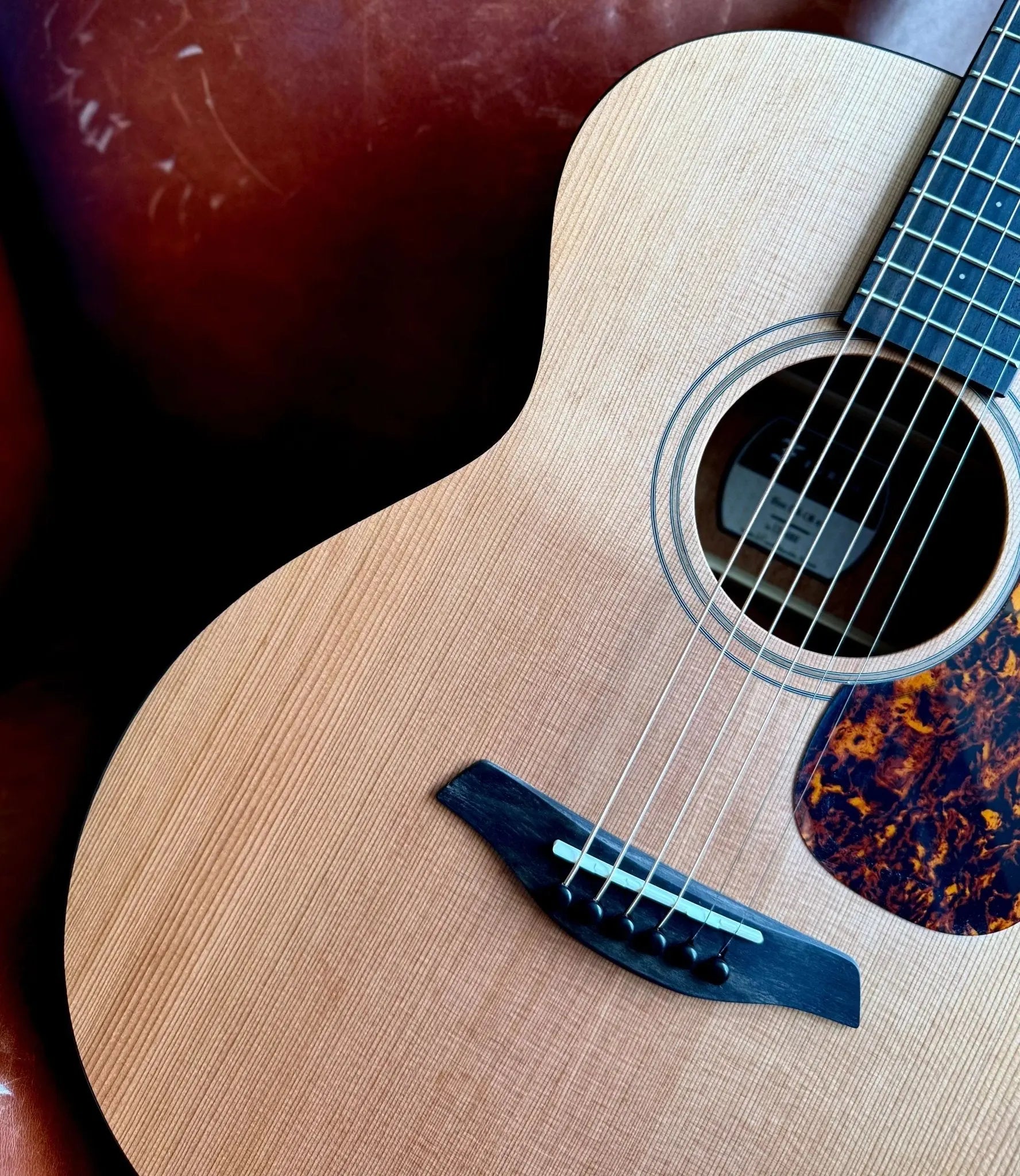 Furch Blue OM CM (OM Body / Cedar / Mahogany) Acoustic Guitar (2025 CNR Active Upgrade Model) - Richards Guitars Of Stratford Upon Avon