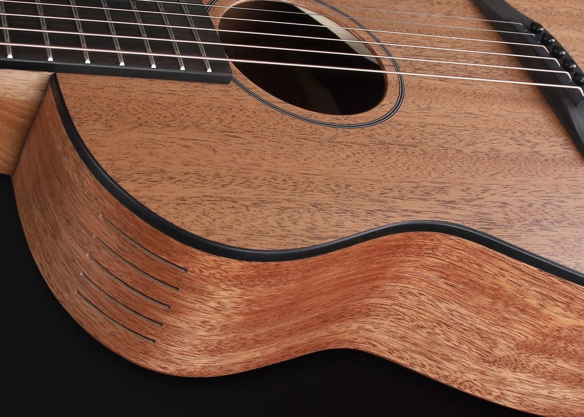 Furch Pioneer MM: African mahogany top, back, and sides. (Furch Mini / Travel Guitar) (Copy) (Copy) (2025 CNR Active Upgrade Model) - Richards Guitars Of Stratford Upon Avon