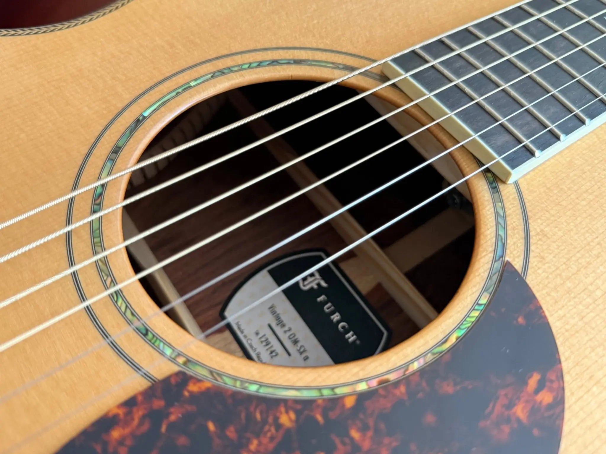 Furch Vintage 2 Granadillo OM SX Exotic Ltd Series Acoustic Guitar - Richards Guitars Of Stratford Upon Avon