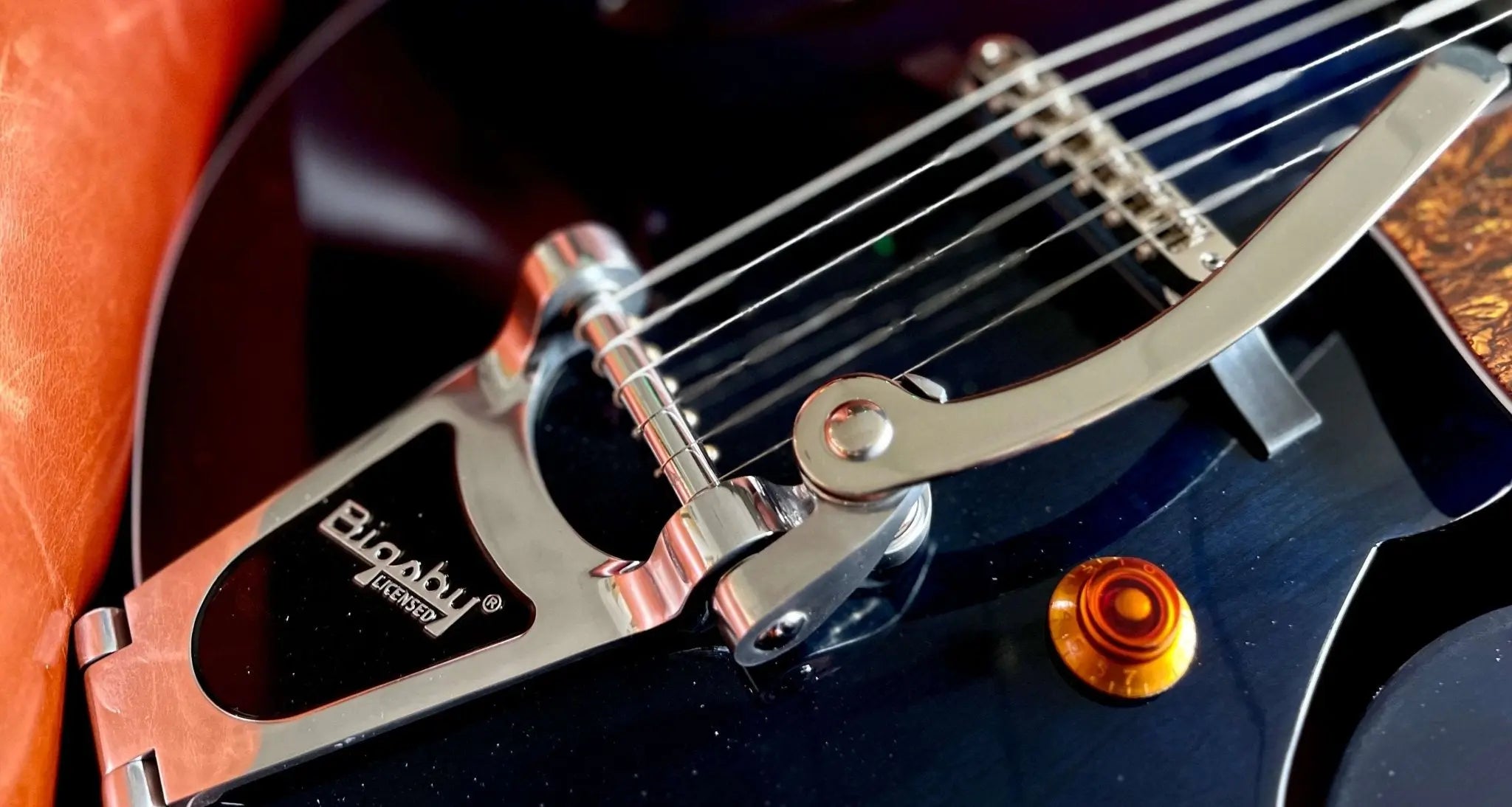 Godin 5th Avenue Nightclub Semi - Acoustic Guitar ~ Indigo Blue - Richards Guitars Of Stratford Upon Avon