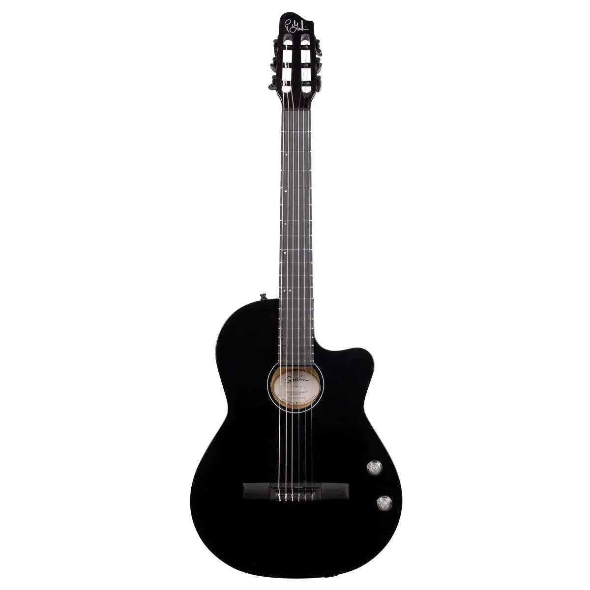 Godin Arena Pro Cutaway Bourbon Burst Nylon String Electro Guitar ~ Onyx Black with EQ - Richards Guitars Of Stratford Upon Avon