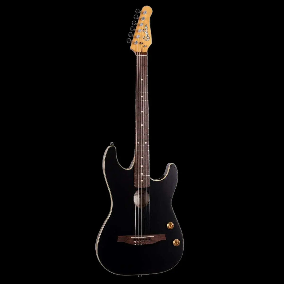 Godin G - Tour Nylon String Guitar ~ Matte Black - Richards Guitars Of Stratford Upon Avon