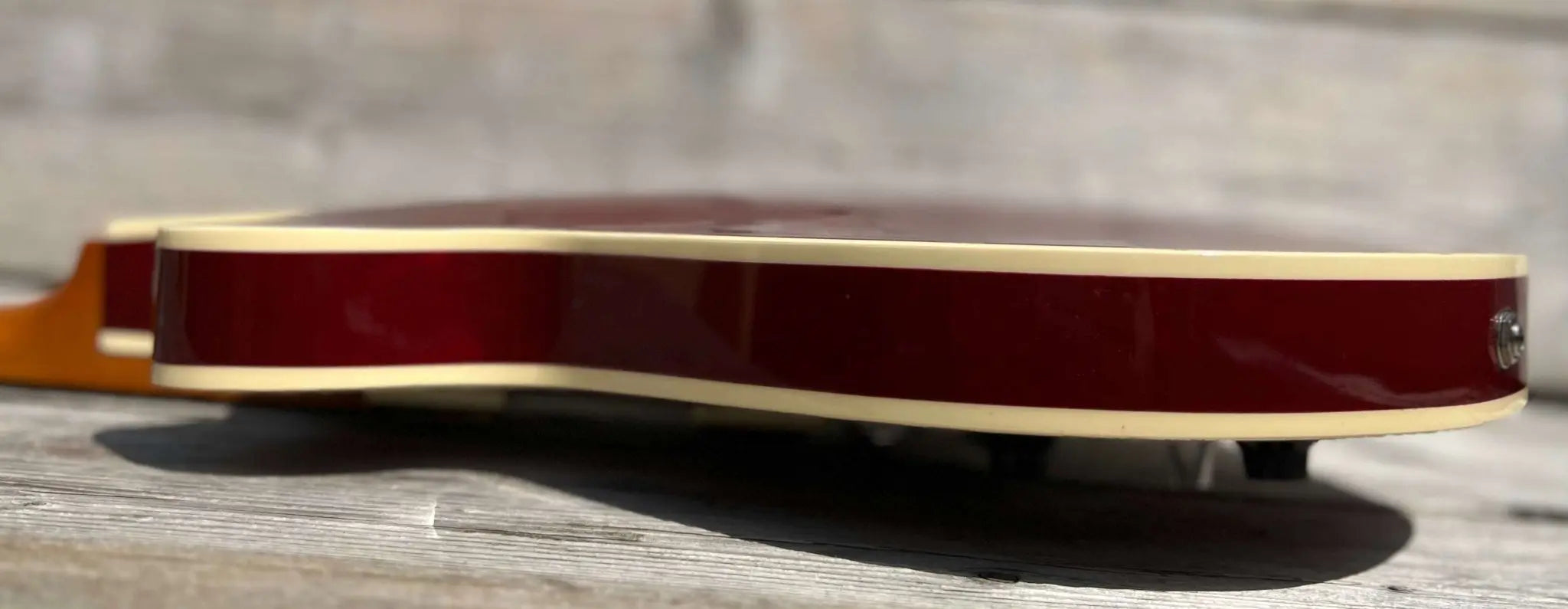 Godin Montreal Premiere Pro Semi - Acoustic Guitar ~ Aztek Red - Richards Guitars Of Stratford Upon Avon