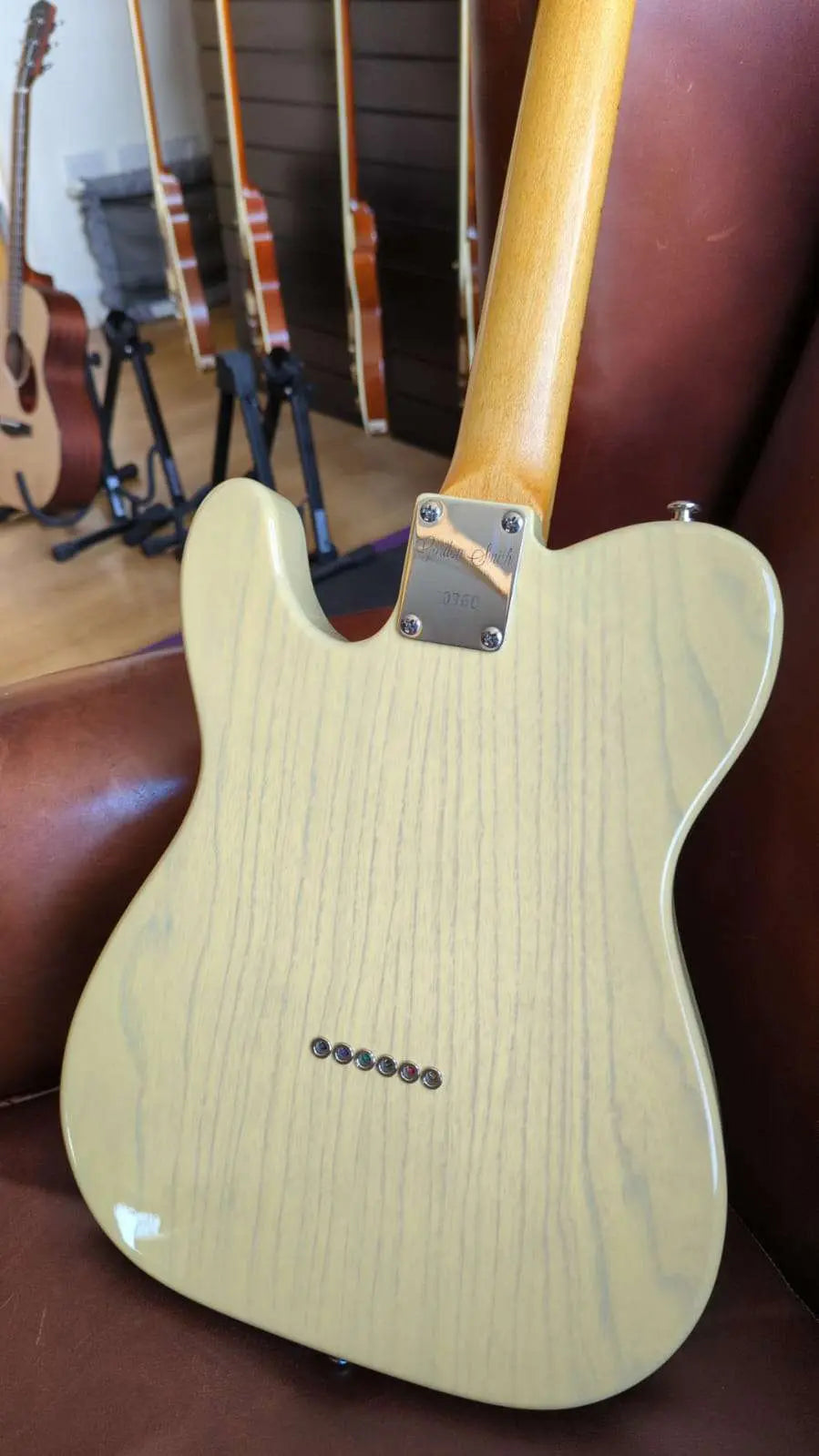 Gordon Smith Classic T Custom Pro Spec W'Trans Blonde Full Gloss Inc CTS / Switchcraft - Richards Guitars Of Stratford Upon Avon