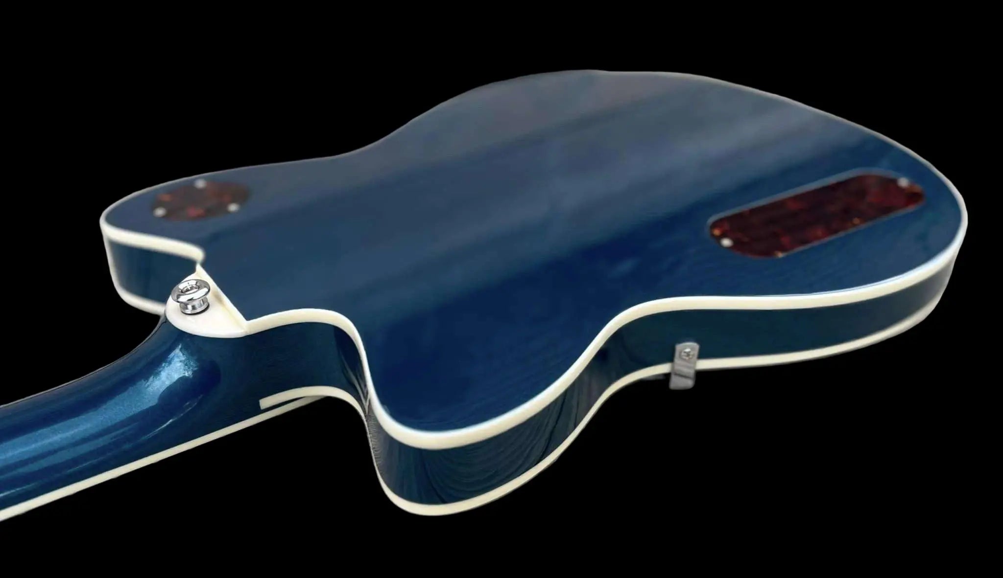 Gordon Smith Grande (Blue) Plus Hand Made Walsall Leather Guitar Strap (Worth £120) - Richards Guitars Of Stratford Upon Avon