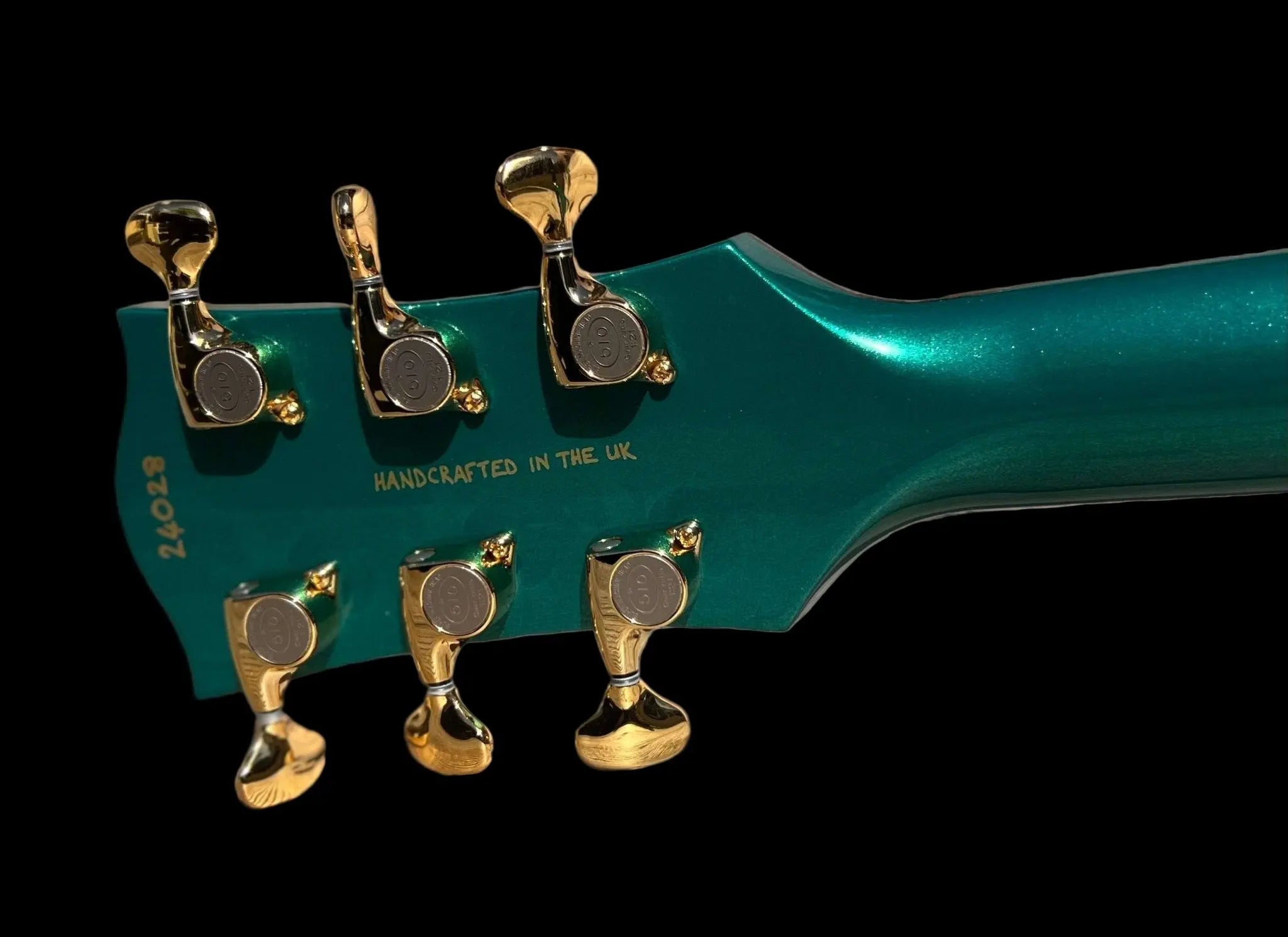 Gordon Smith Grande (Green) Plus Hand Made Walsall Leather Guitar Strap (Worth £120) - Richards Guitars Of Stratford Upon Avon