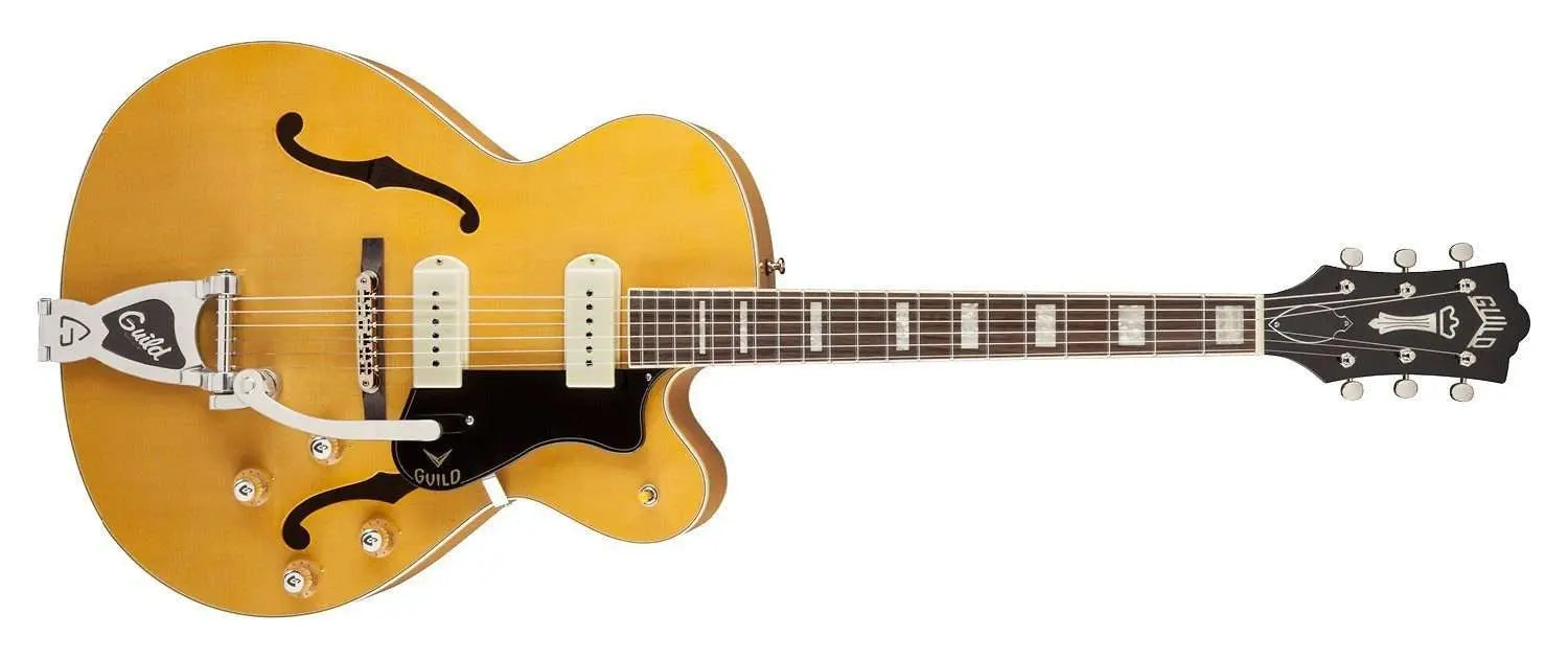 Guild X - 175B MANHATTAN BLND Blonde - Richards Guitars Of Stratford Upon Avon