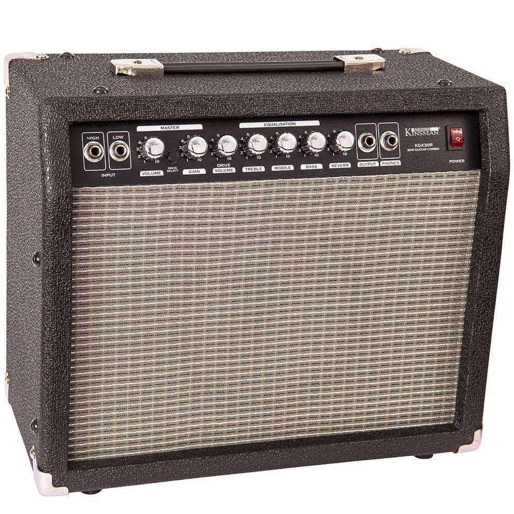 Kinsman KGX30R 30W Guitar Amplifier with Reverb - Richards Guitars Of Stratford Upon Avon