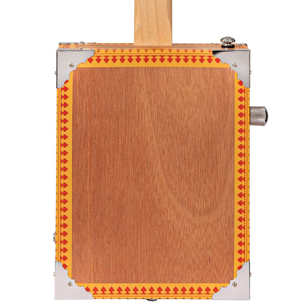 Lace Cigar Box Electric Guitar ~ 3 String ~ Big Wolf - Richards Guitars Of Stratford Upon Avon