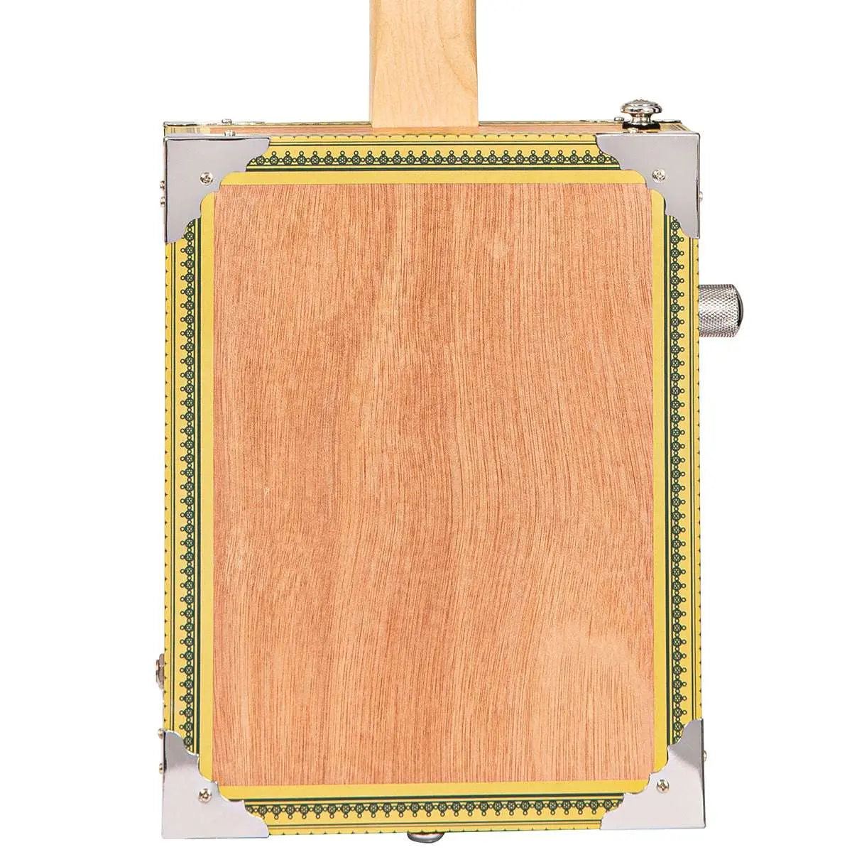 Lace Cigar Box Electric Guitar ~ 3 String ~ Grizzly Bear - Richards Guitars Of Stratford Upon Avon