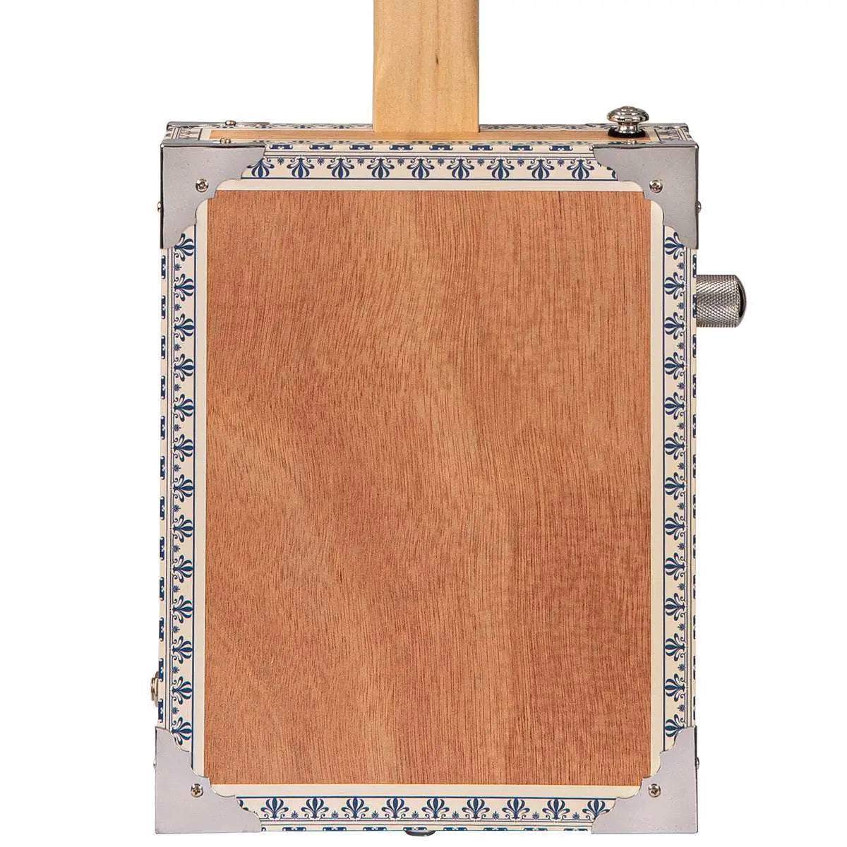 Lace Cigar Box Electric Guitar ~ 4 String ~ Buffalo Bill - Richards Guitars Of Stratford Upon Avon