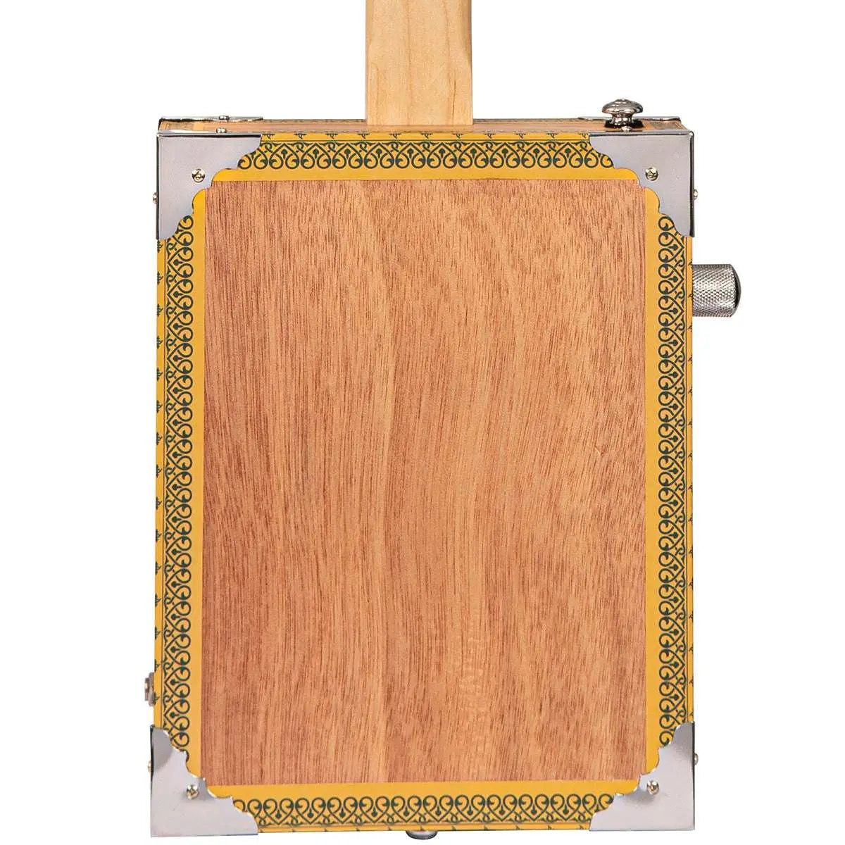 Lace Cigar Box Electric Guitar ~ 4 String ~ Secret Society - Richards Guitars Of Stratford Upon Avon