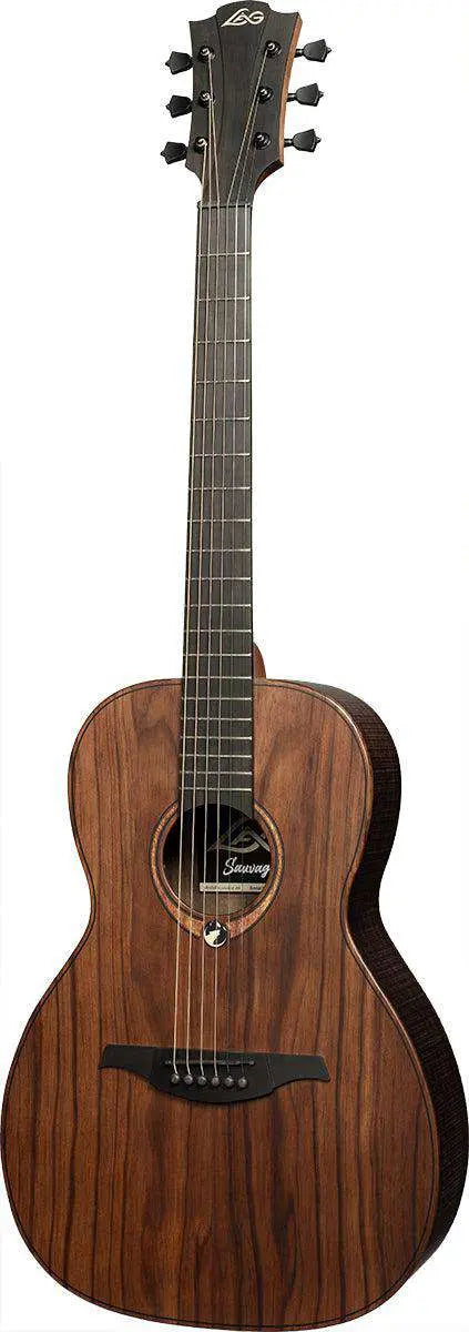 LAG Sauvage Parlor Acoustic - Electric - Richards Guitars Of Stratford Upon Avon