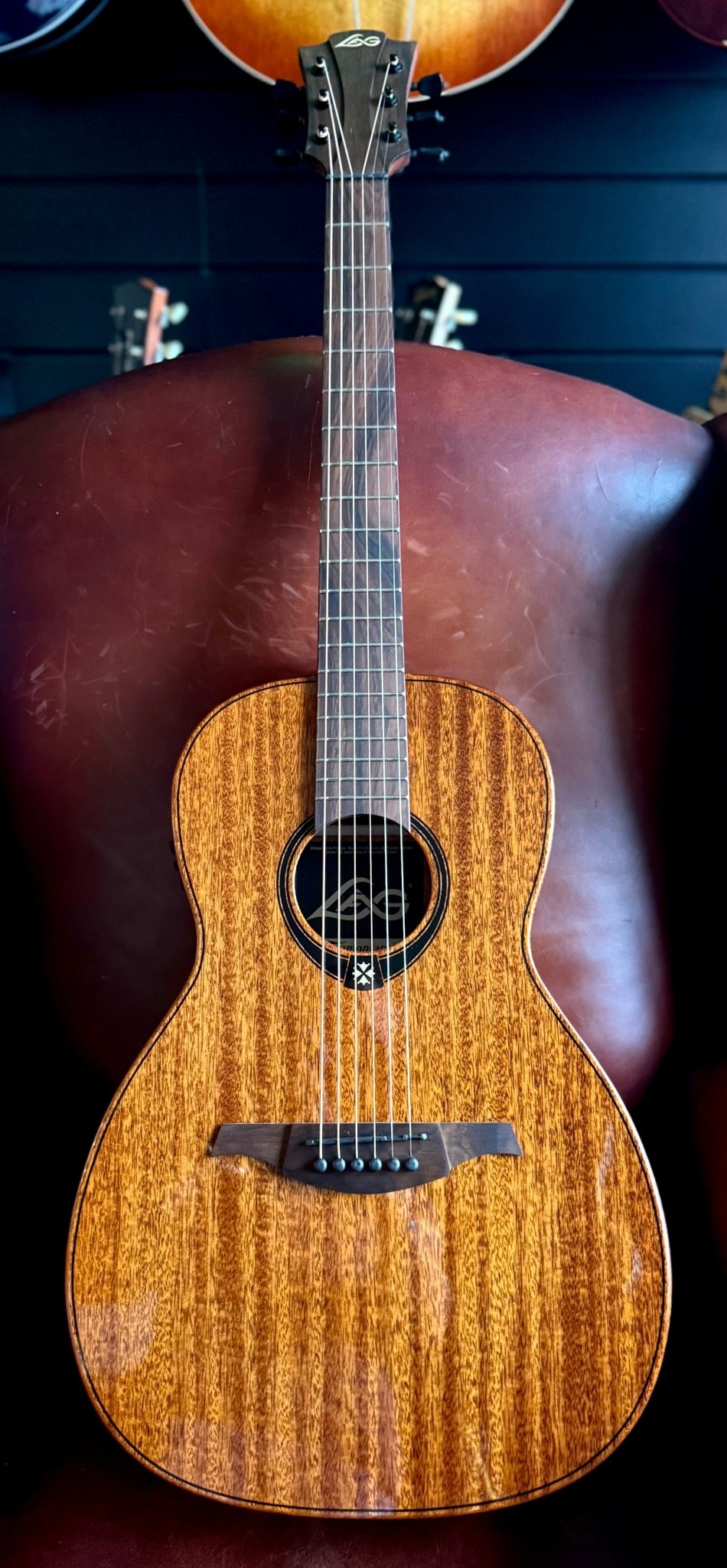 LAG TRAMONTANE 98 T98PE PARLOR, ELECTRO - Richards Guitars Of Stratford Upon Avon