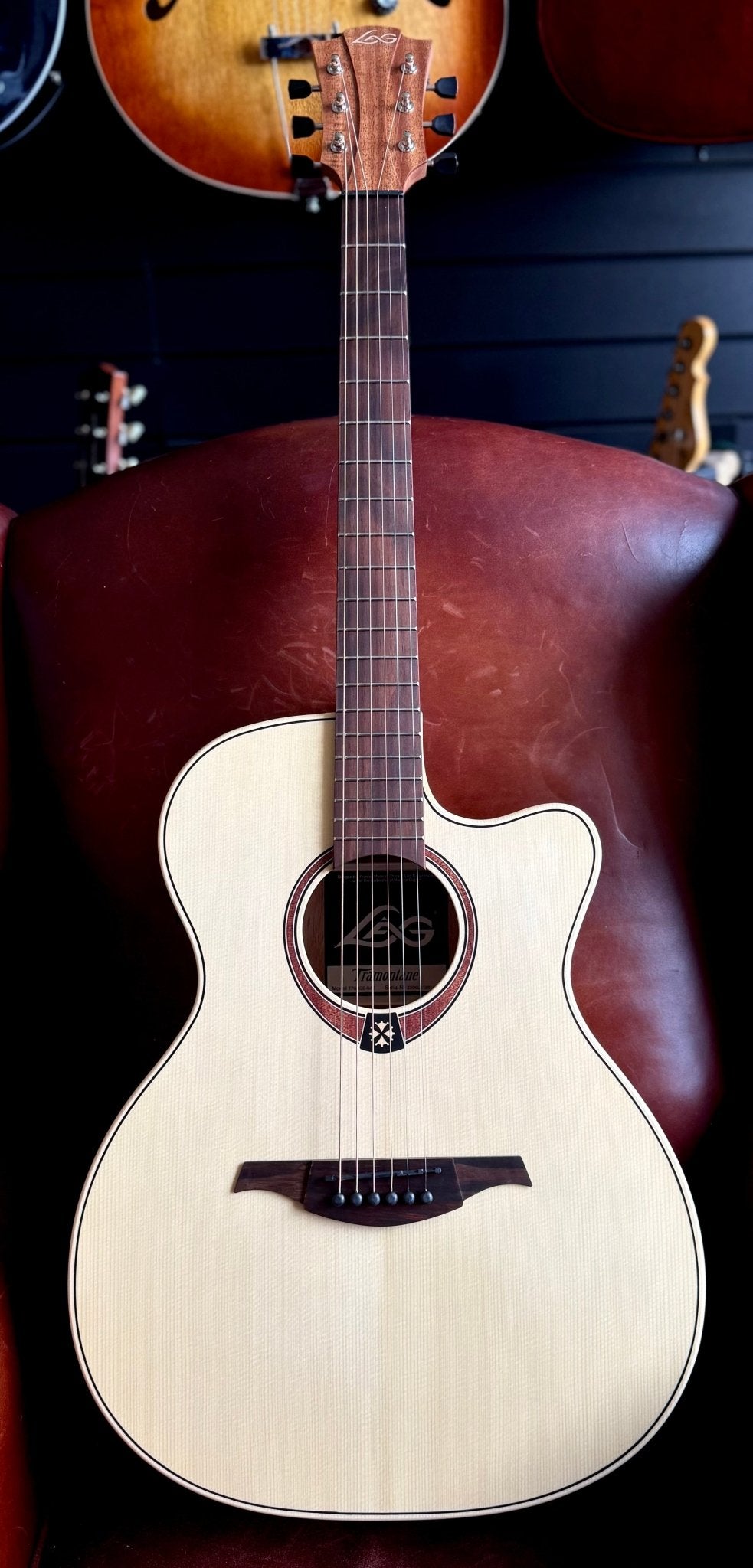 LAG Tramontane T70 ACE Electro Acoustic Guitar O w' £225 Custom Pro Setup Package Included - Richards Guitars Of Stratford Upon Avon
