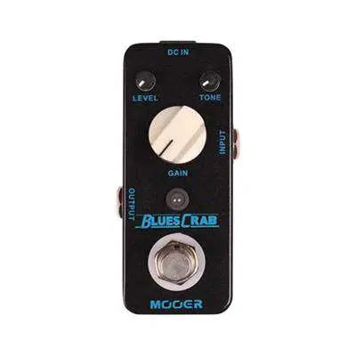 MOOER BLUES CRAB BLUES OVERDRIVE DRIVE PEDAL - Richards Guitars Of Stratford Upon Avon