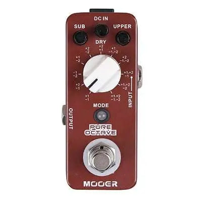 MOOER PURE OCTAVE PEDAL - Richards Guitars Of Stratford Upon Avon
