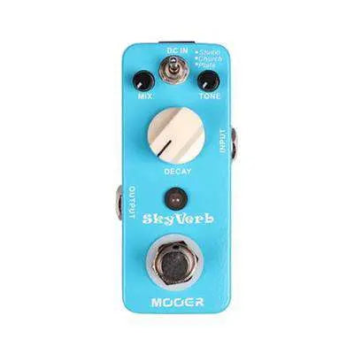 MOOER SKY VERB DIGITAL REVERB PEDAL - Richards Guitars Of Stratford Upon Avon