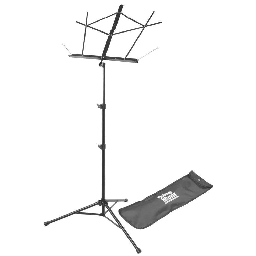 On - Stage Tubular Tripod Base Music Stand - Inc. Bag - Richards Guitars Of Stratford Upon Avon