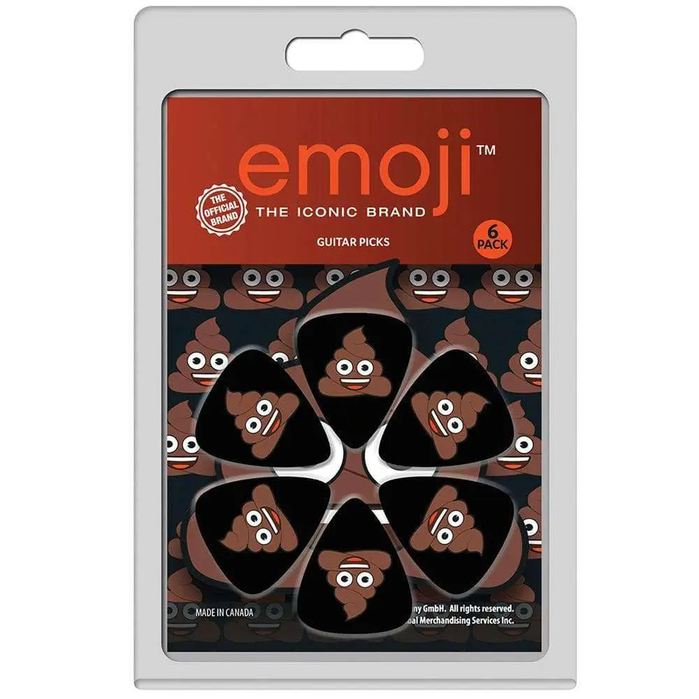 Perri's 6 Pick Pack ~ Emoji 4 - Richards Guitars Of Stratford Upon Avon