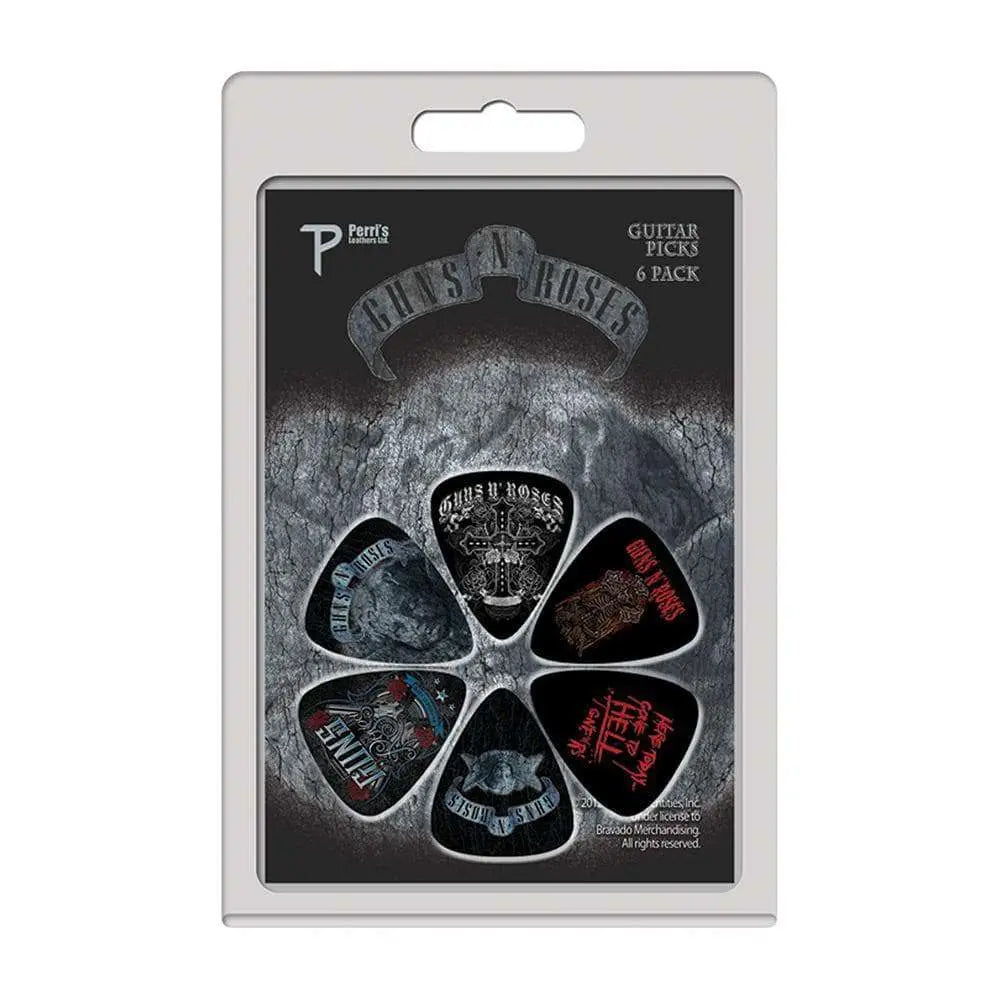 Perri's 6 Pick Pack ~ Guns 'N' Roses - Richards Guitars Of Stratford Upon Avon