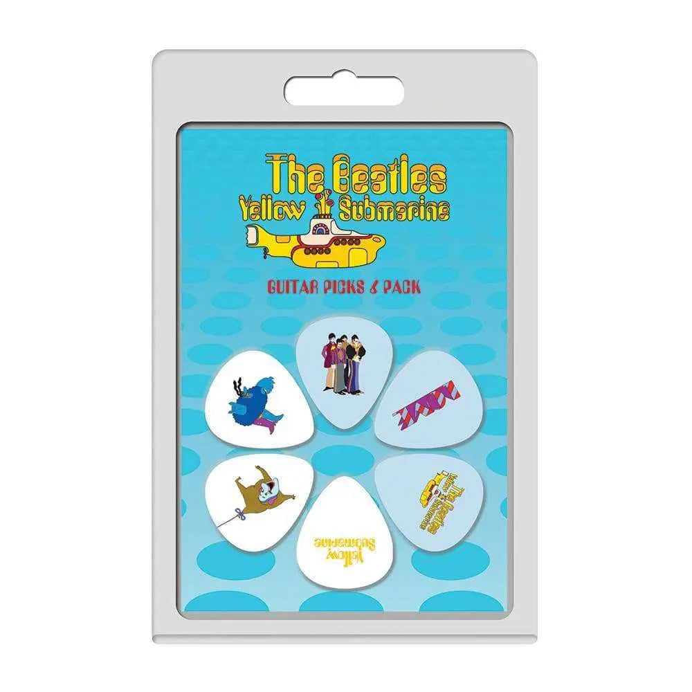 Perri's 6 Pick Pack ~ The Beatles Yellow Submarine - Richards Guitars Of Stratford Upon Avon