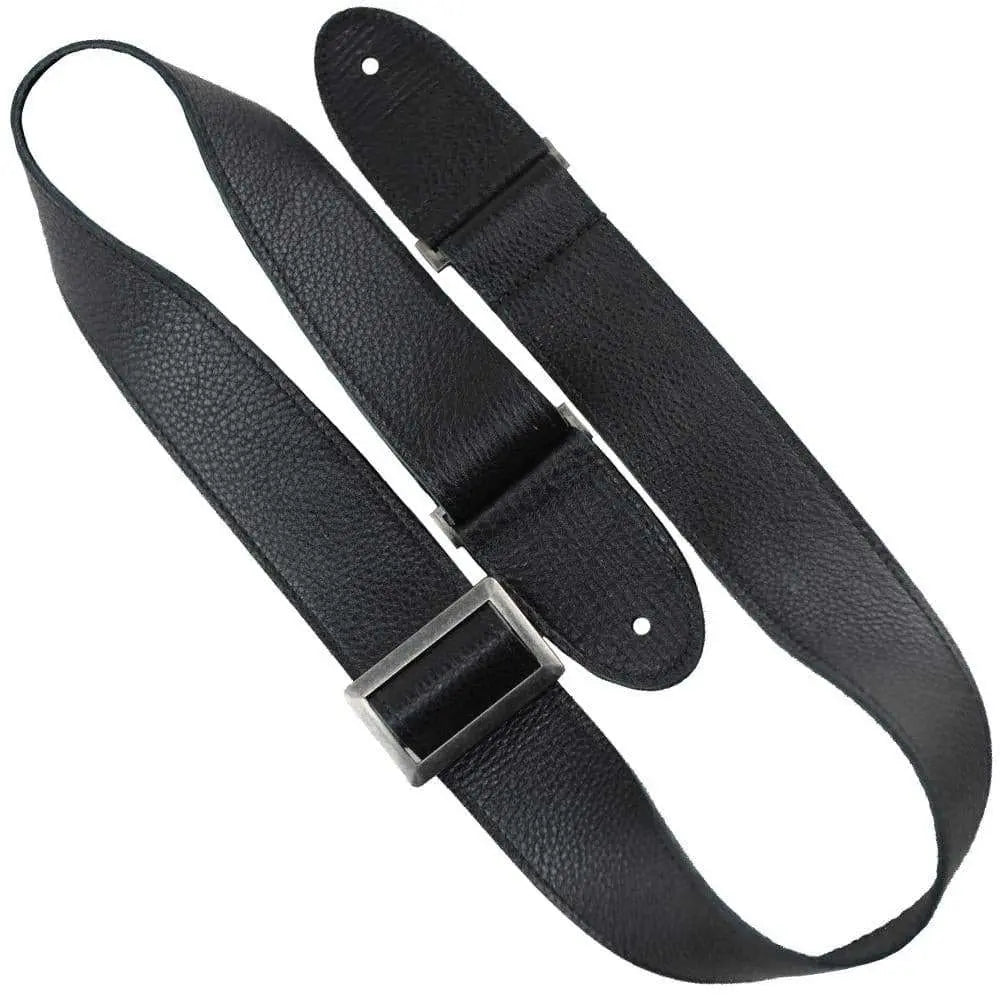 Perris Classy Line Guitar Strap ~ Black - Richards Guitars Of Stratford Upon Avon